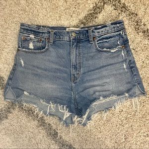 Abercrombie High Rise Mom Short